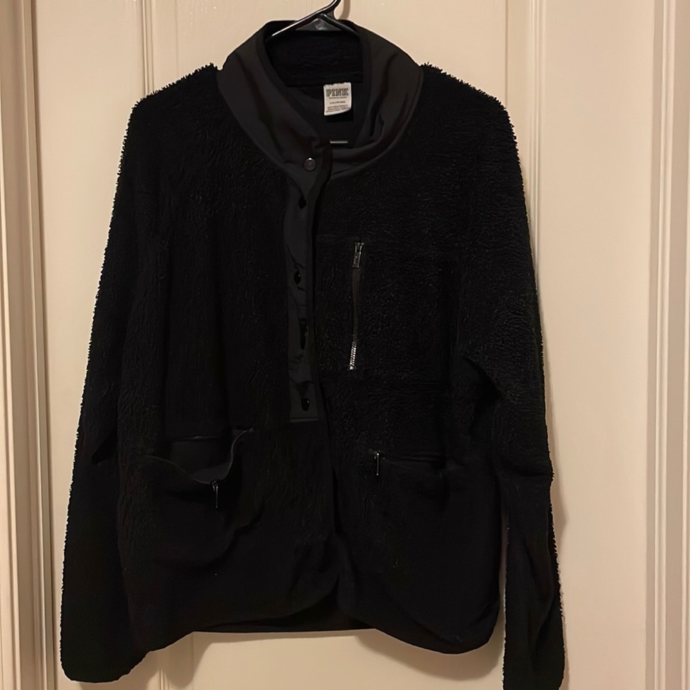 Pink (Victoria Secret) black jacket